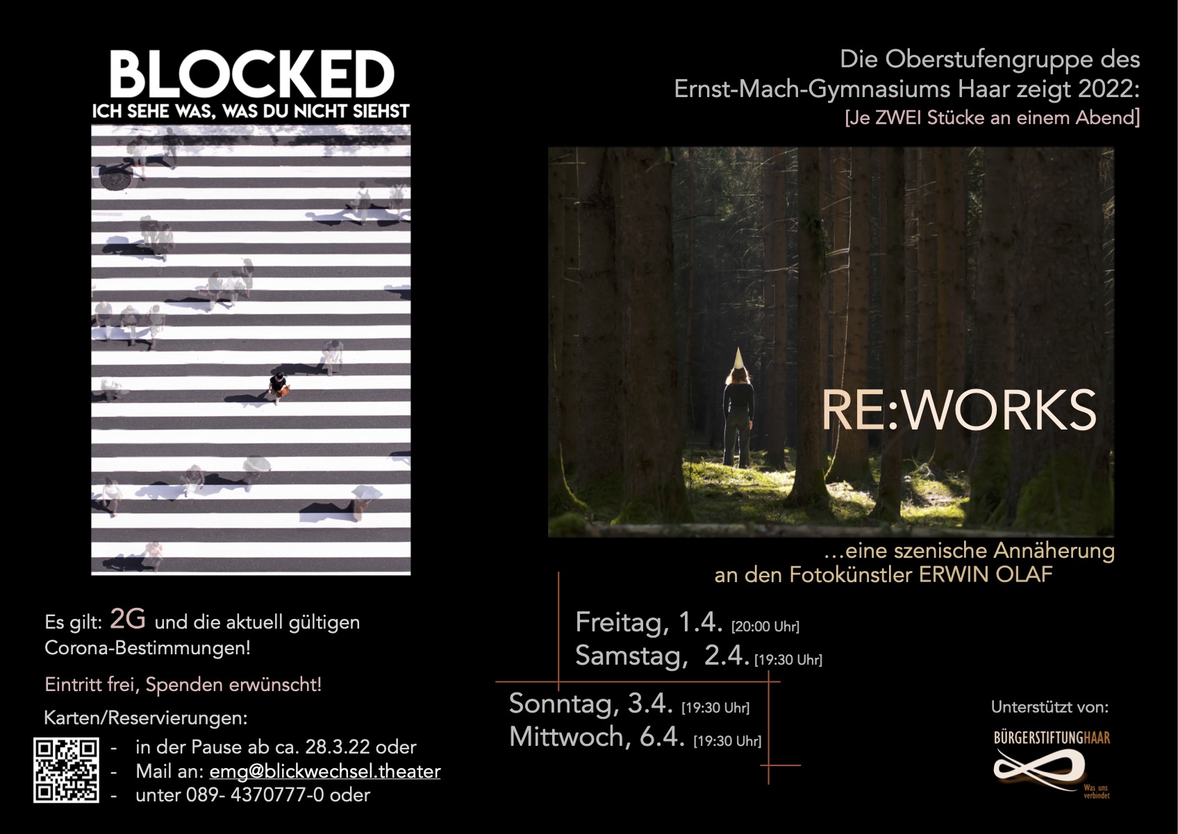 RE:WORKS ERWIN OLAF und BLOCKED