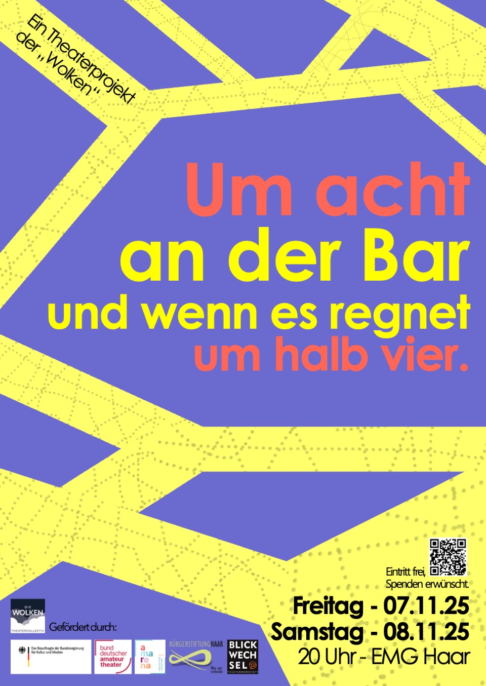 Die Wolken: Um acht an der Bar und wenn es regnet um halb vier
